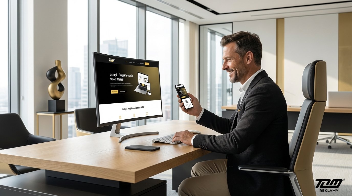 Usługi - Projektowanie Stron WWW in use