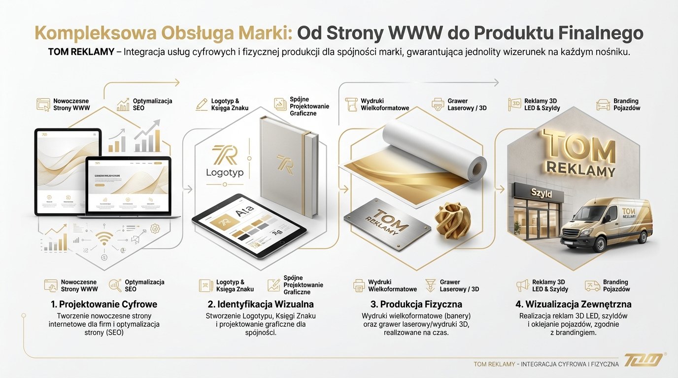 Kompleksowa Obsługa Marki: Od Strony WWW do Produktu Finalnego