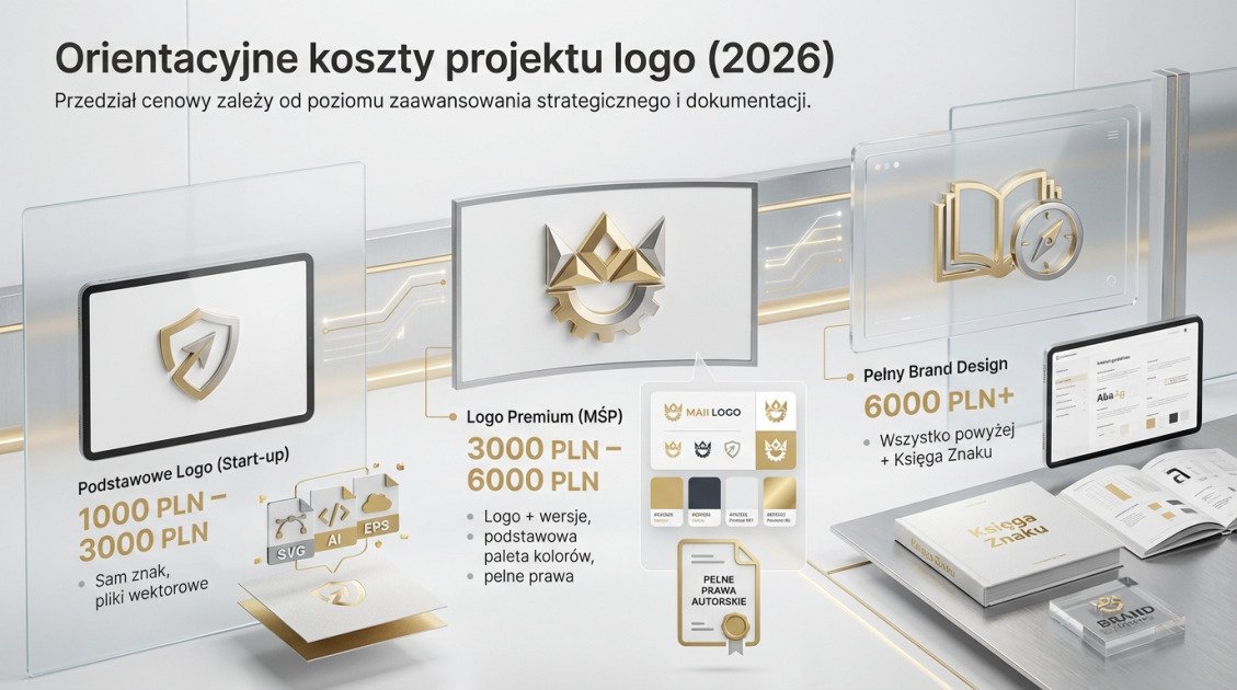 Orientacyjne koszty projektu logo (2026)