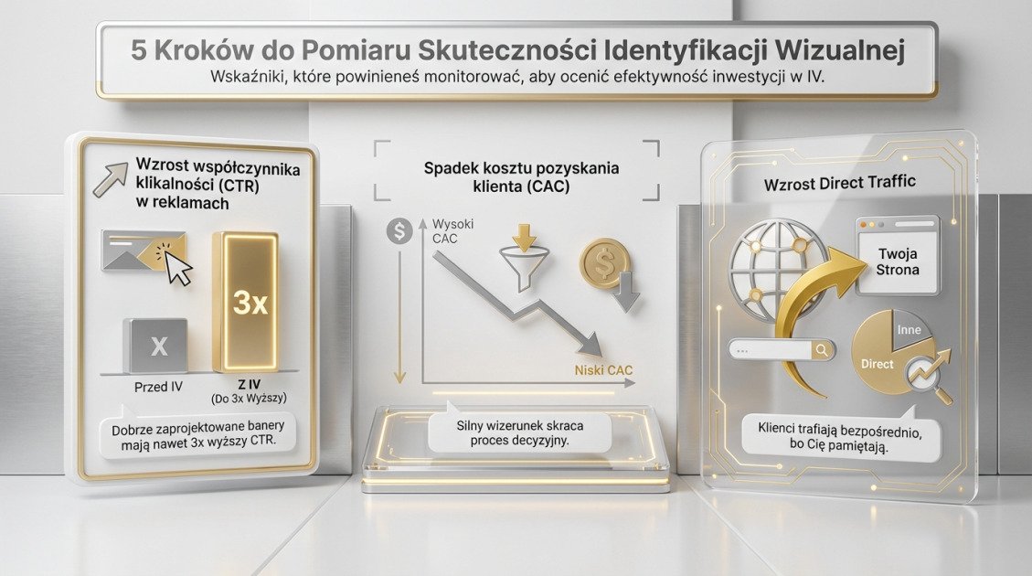 Jak osiągnąć skuteczną identyfikację wizualną firmy w 2026? 1 5 Kroków do Pomiaru Skuteczności Identyfikacji Wizualnej