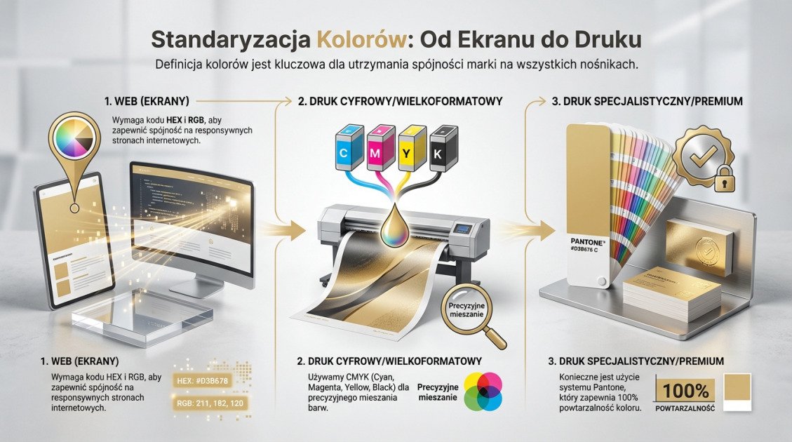 Standaryzacja Kolorów: Od Ekranu do Druku