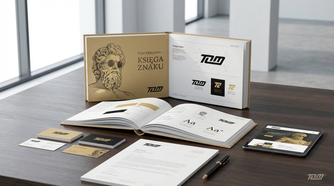 Usługi Projektowania Graficznego/Księga Znaku in use