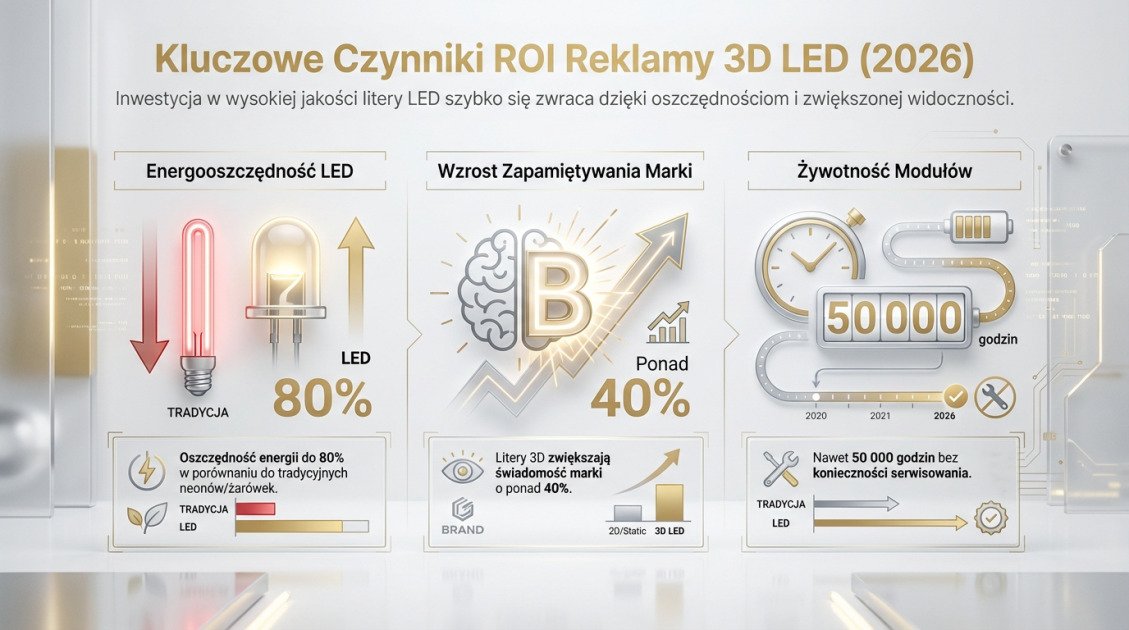 Kluczowe Czynniki ROI Reklamy 3D LED (2026)