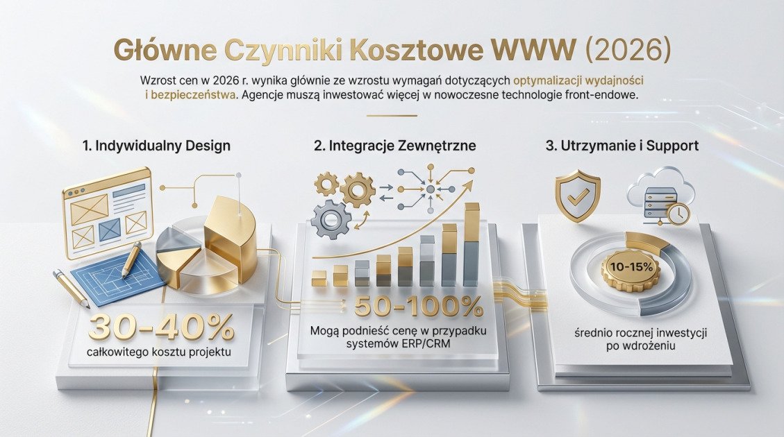 Główne Czynniki Kosztowe WWW (2026)