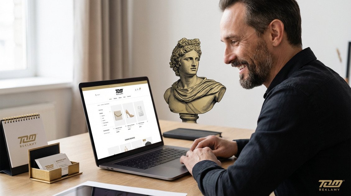 Nowoczesne Strony Internetowe 2026: Twój Cyfrowy Wizerunek w TOM REKLAMY 3 Oferta Web Development i E-commerce in use