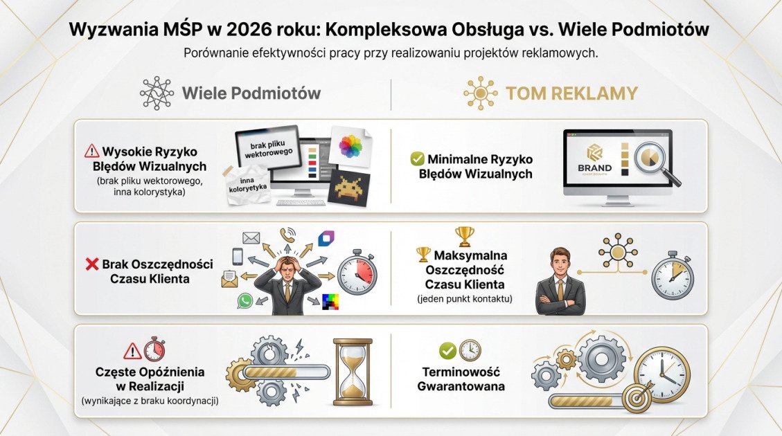 Wyzwania MŚP w 2026 roku: Kompleksowa Obsługa vs. Wiele Podmiotów