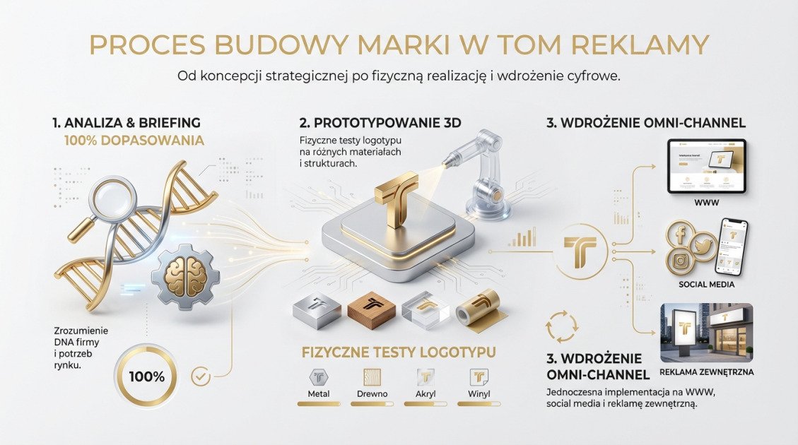 Proces budowy marki w TOM REKLAMY