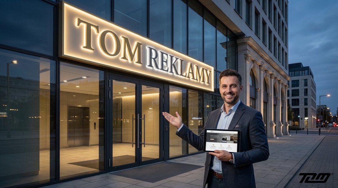 Kompleksowe rozwiązania reklamowe in use