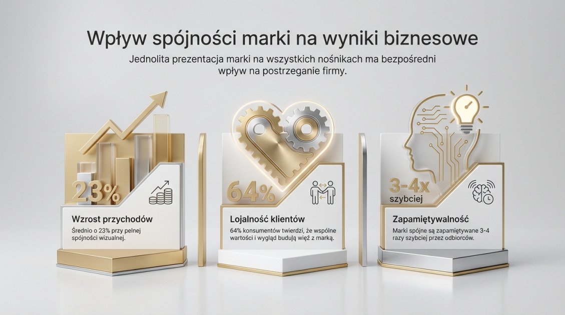 Wpływ spójności marki na wyniki biznesowe