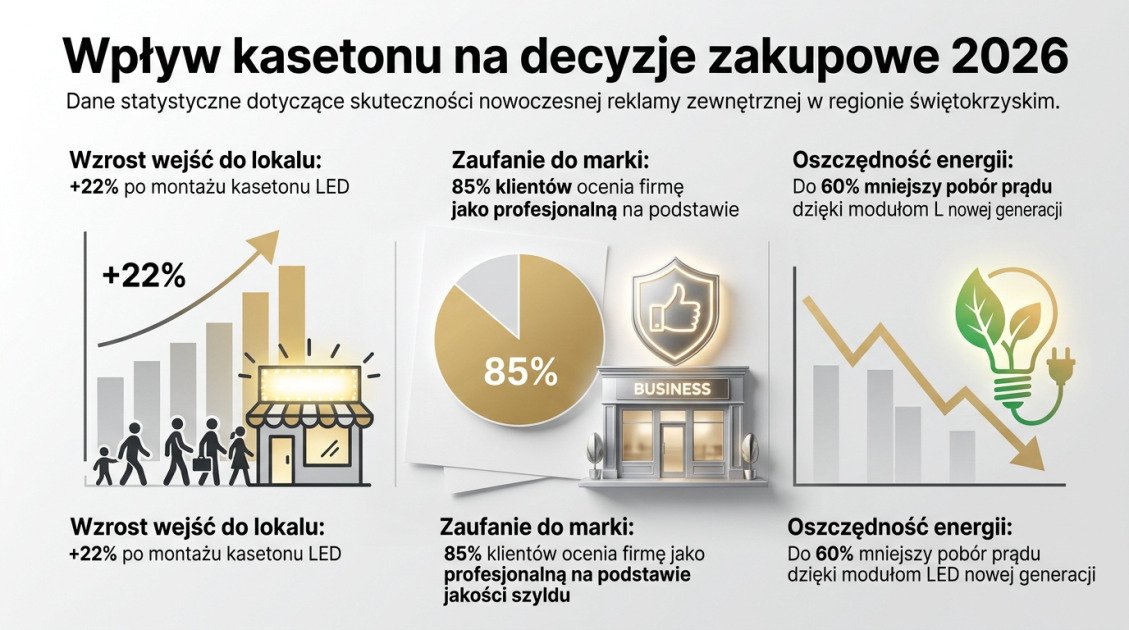 Wpływ kasetonu na decyzje zakupowe 2026