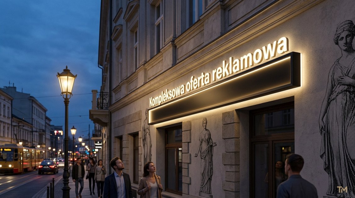 Kompleksowa oferta reklamowa in use