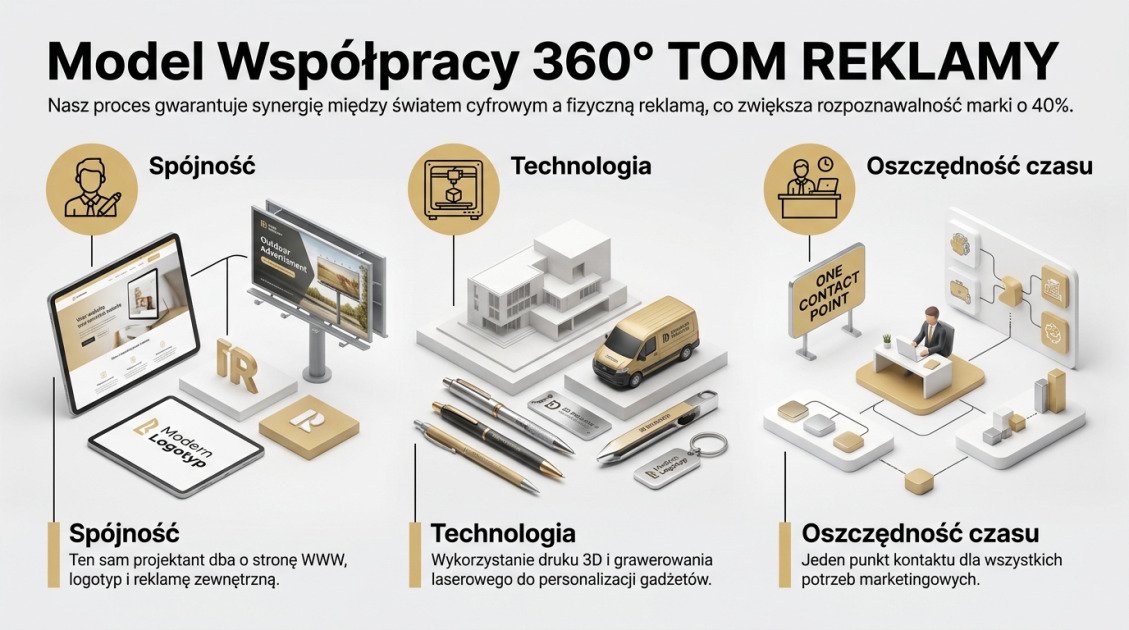 Model Współpracy 360° TOM REKLAMY