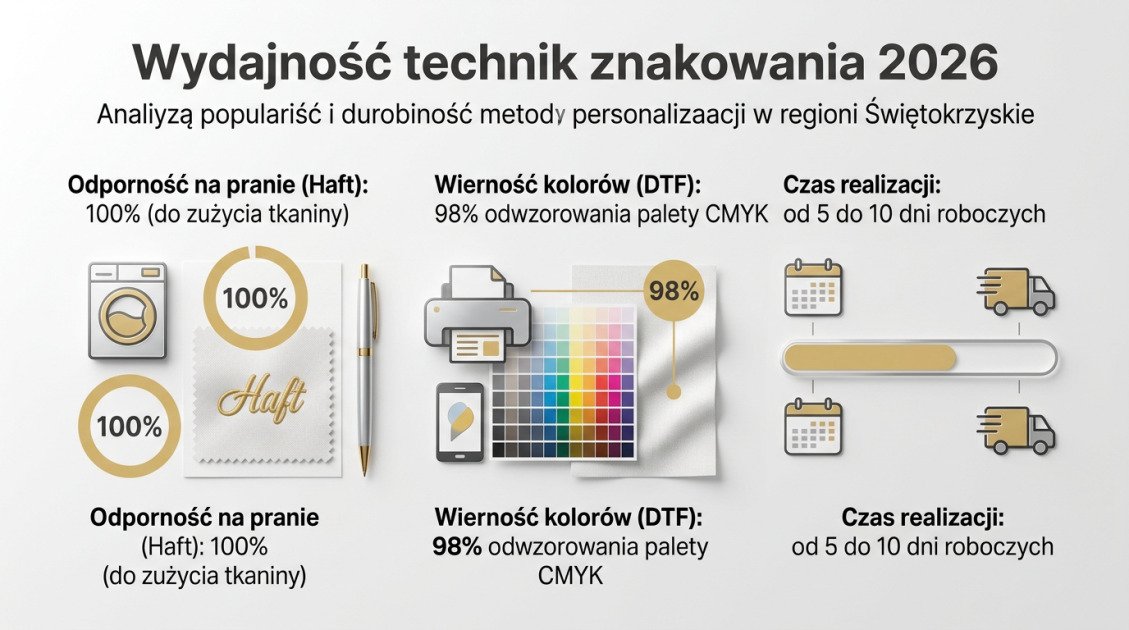 Wydajność technik znakowania 2026
