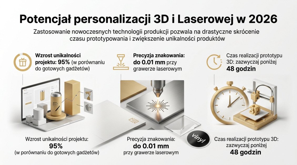 Potencjał personalizacji 3D i Laserowej w 2026