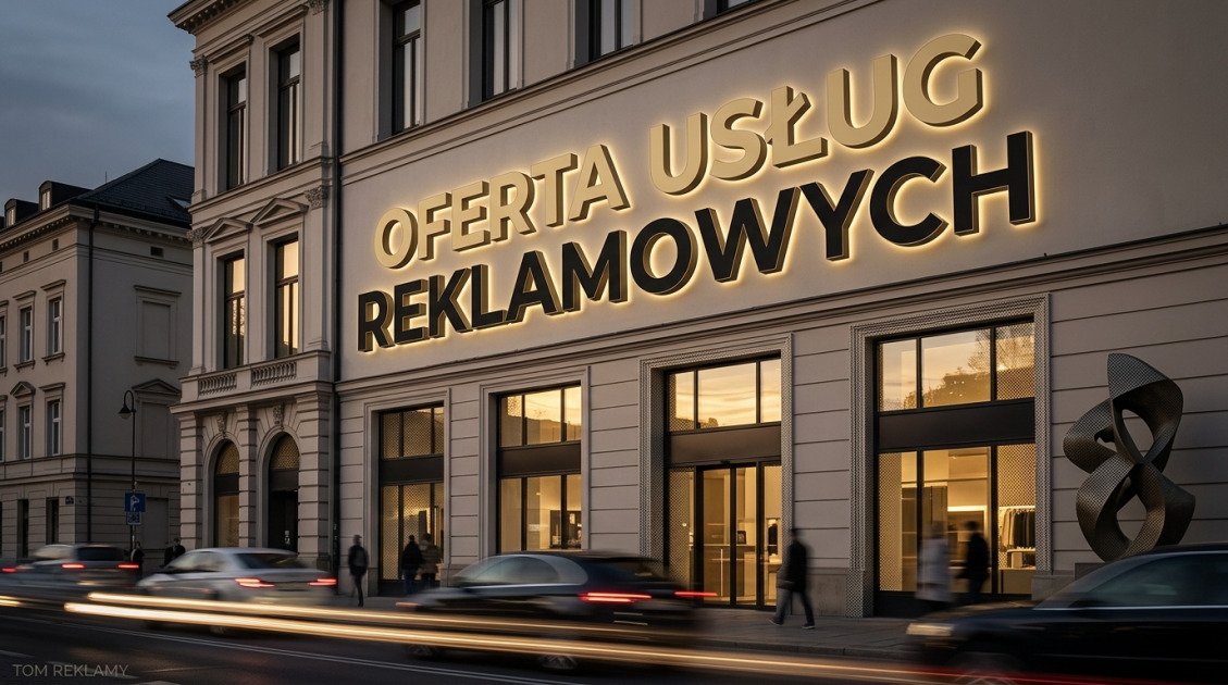 Oferta usług reklamowych in use