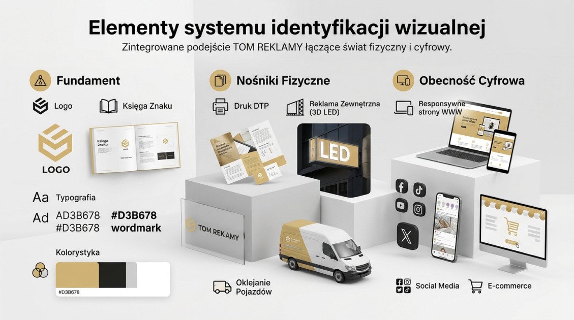 Elementy systemu identyfikacji wizualnej