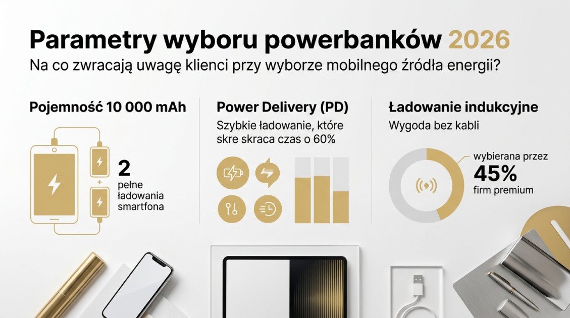 Parametry wyboru powerbanków 2026