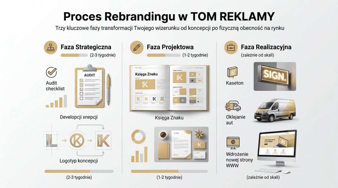 Proces Rebrandingu w TOM REKLAMY
