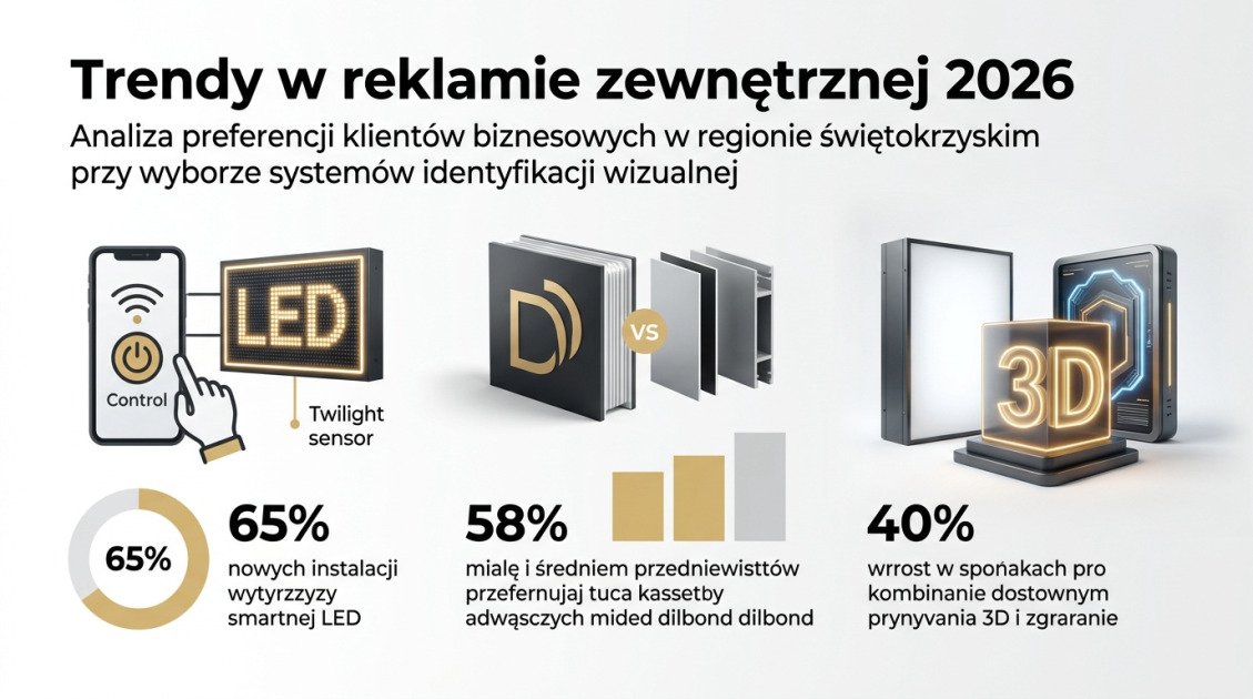 Trendy w reklamie zewnętrznej 2026