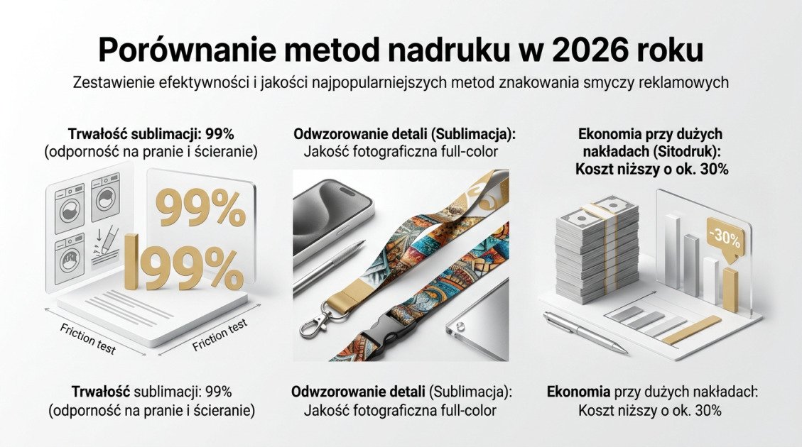 Porównanie metod nadruku w 2026 roku