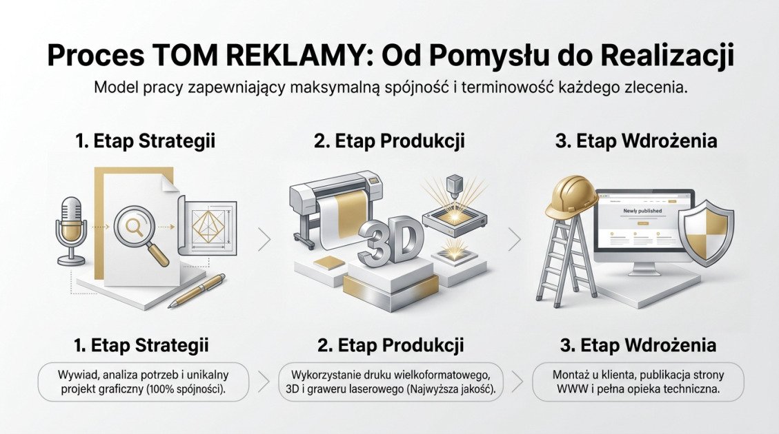 Proces TOM REKLAMY: Od Pomysłu do Realizacji