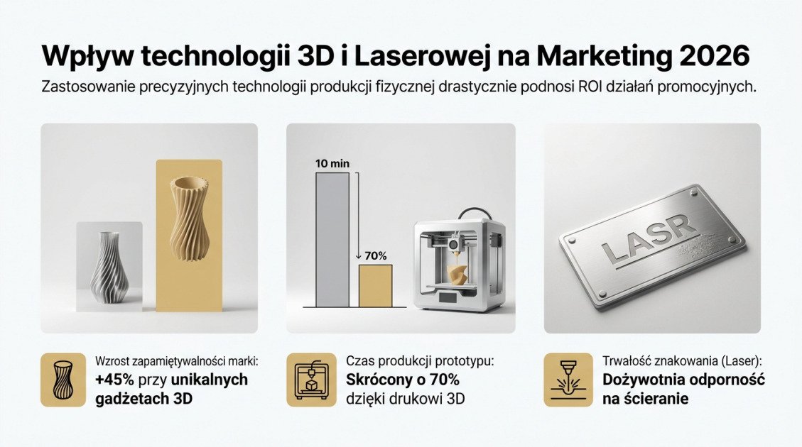 Wpływ technologii 3D i Laserowej na Marketing 2026
