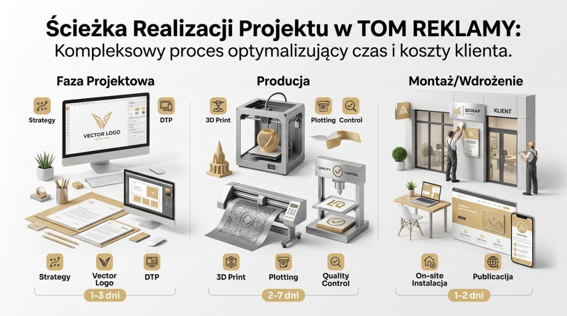 Ścieżka Realizacji Projektu w TOM REKLAMY
