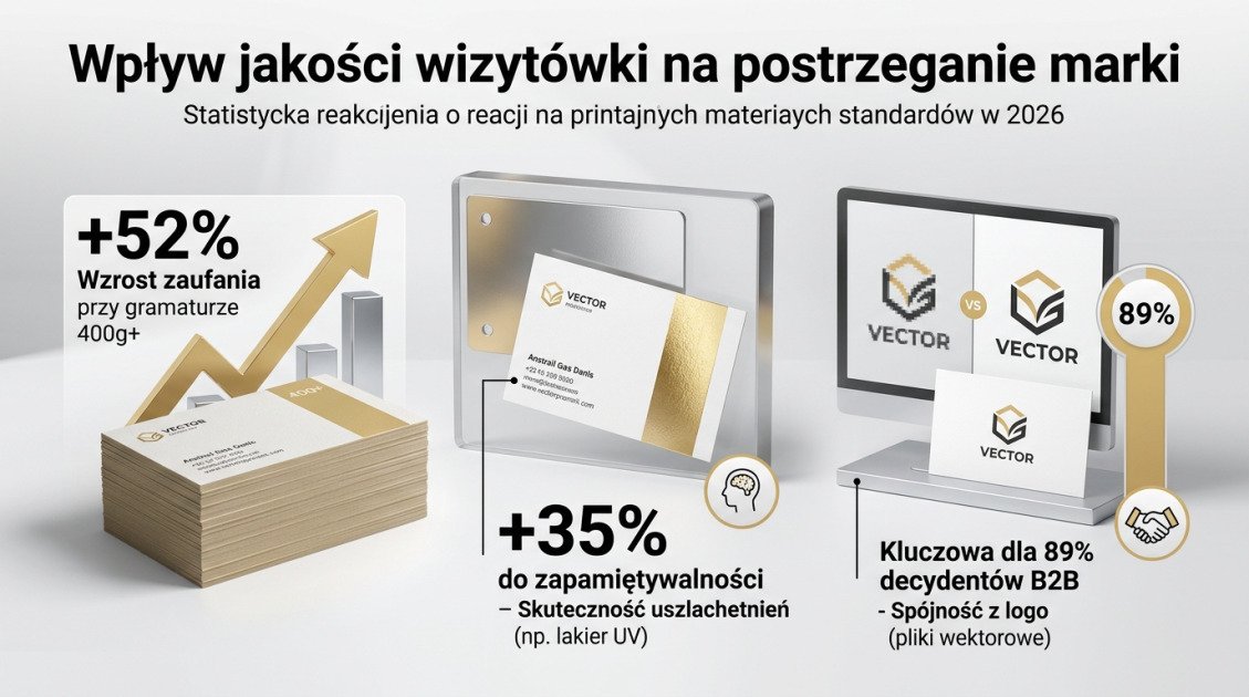 Wpływ jakości wizytówki na postrzeganie marki