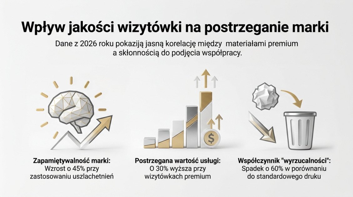 Wpływ jakości wizytówki na postrzeganie marki