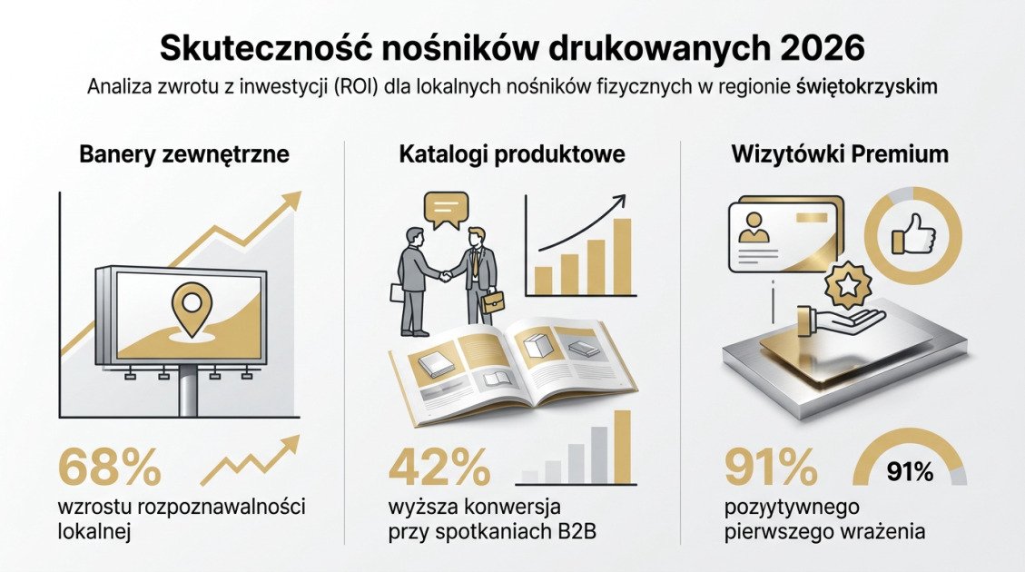 Skuteczność nośników drukowanych 2026