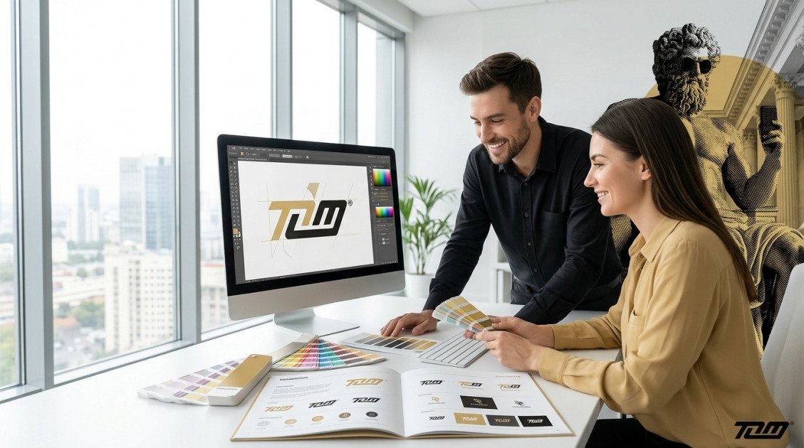Kolorystyka logo firmy: Jak wybrać barwy marki w 2026 roku? 1 Kompleksowa oferta agencji in use