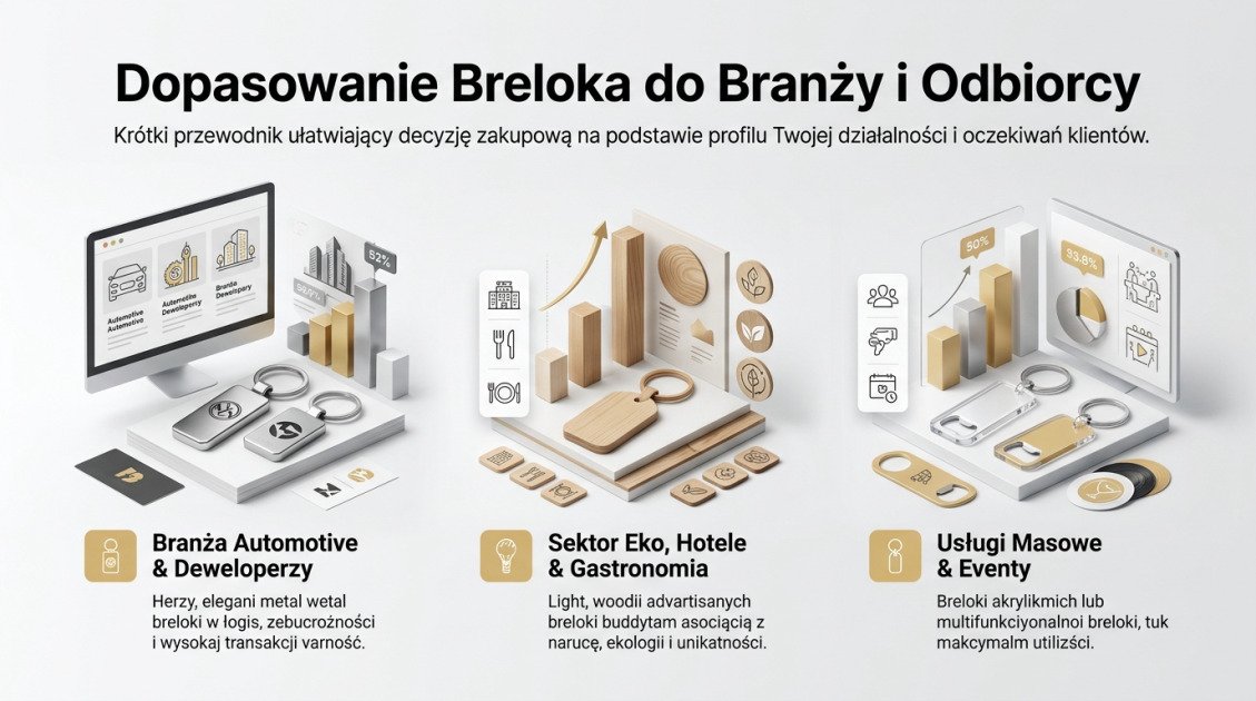Breloki reklamowe z grawerem Kielce – Trwały marketing 1 Dopasowanie Breloka do Branży i Odbiorcy