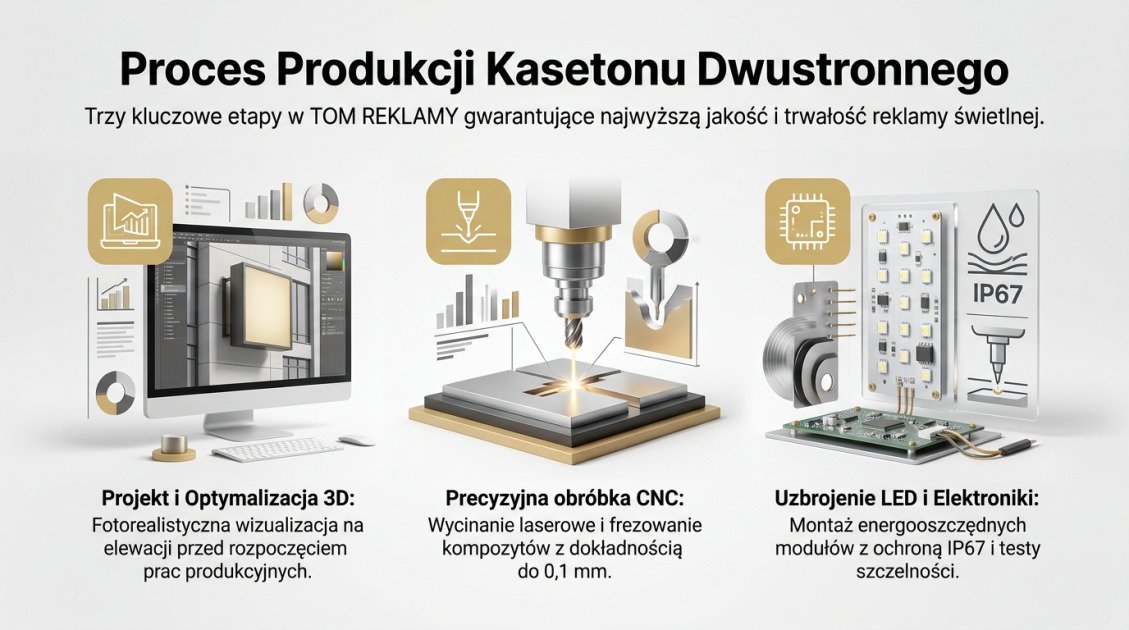 Proces Produkcji Kasetonu Dwustronnego