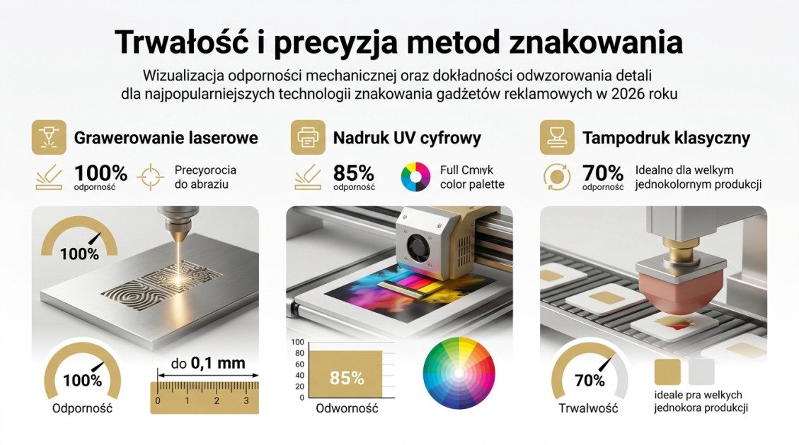 Trwałość i precyzja metod znakowania