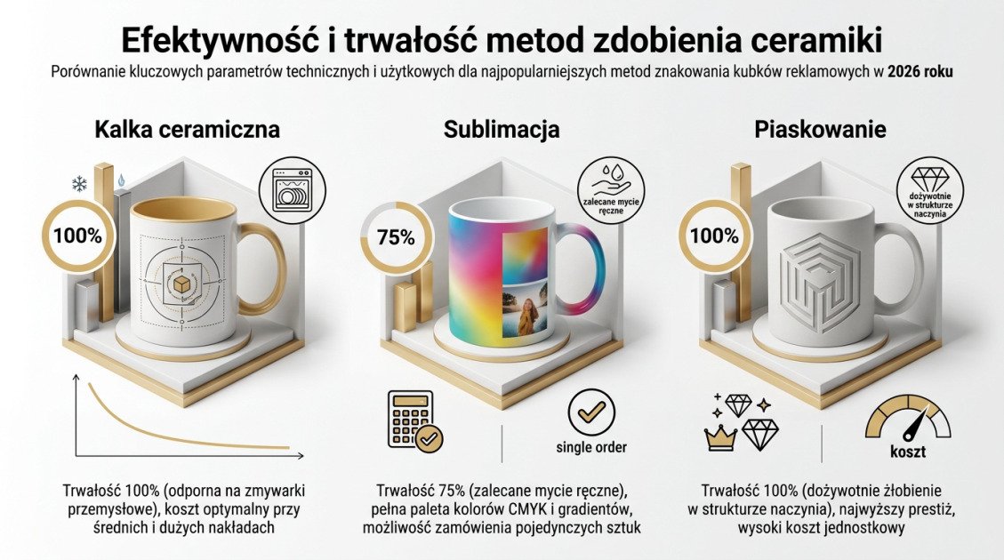Efektywność i trwałość metod zdobienia ceramiki