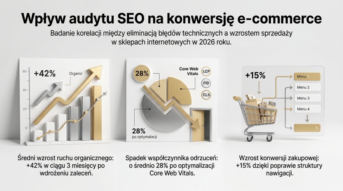 Audyt SEO strony Kielce: Jak zwiększyć widoczność? 1 Wpływ audytu SEO na konwersję e-commerce