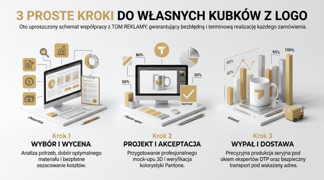 3 Proste Kroki do Własnych Kubków z Logo